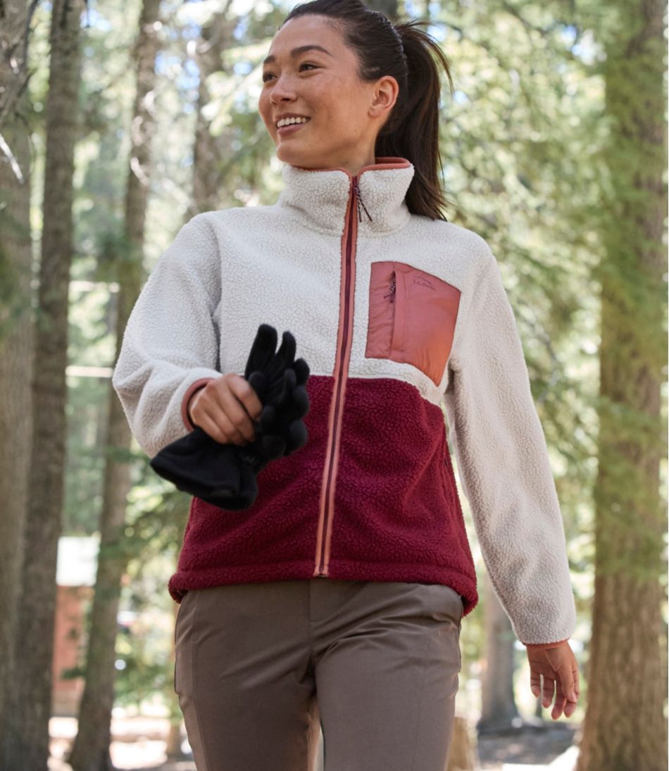 Women's Mountainside Fleece Jacket, Colorblock | L.L.Bean online