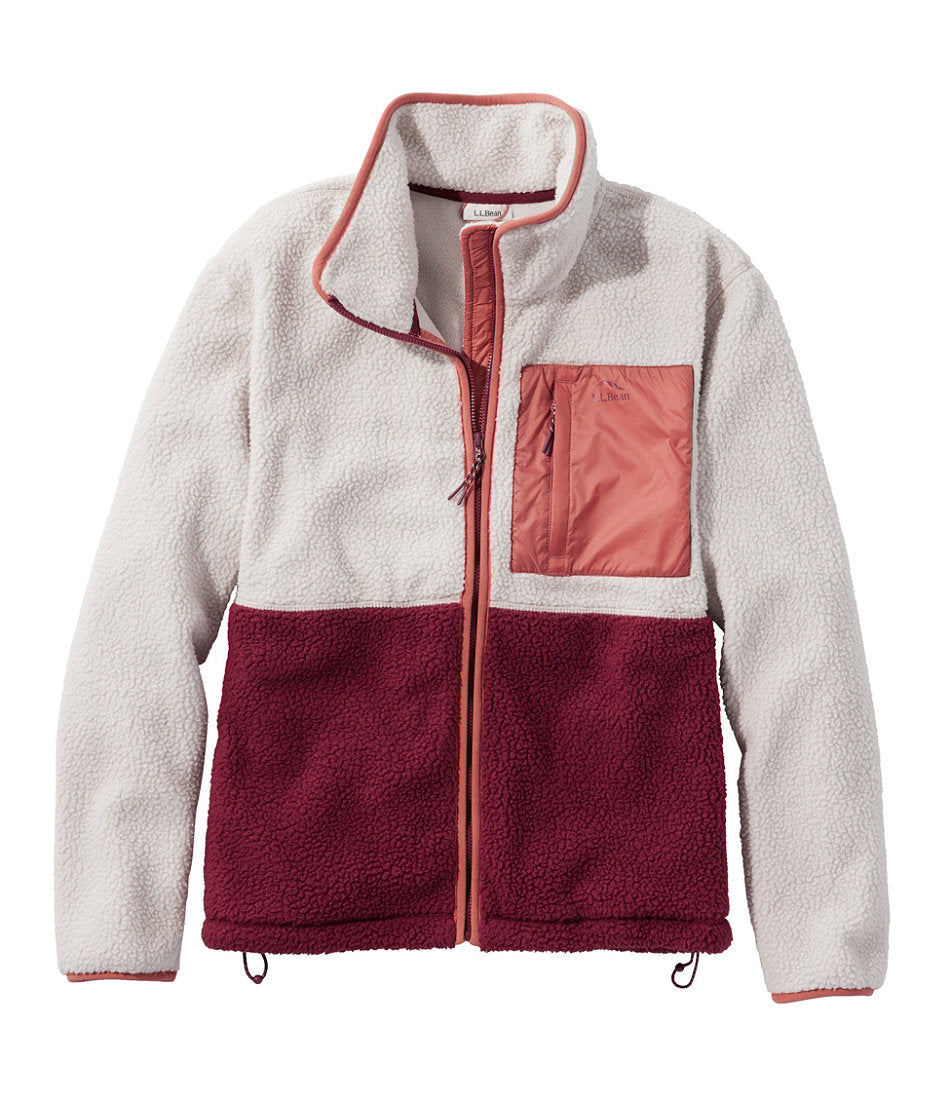 Women's Mountainside Fleece Jacket, Colorblock | L.L.Bean online