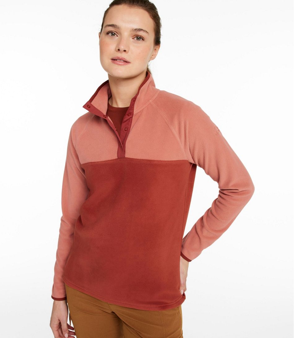 Women's All Season Access Fleece Pullover, Colorblock | L.L.Bean discount