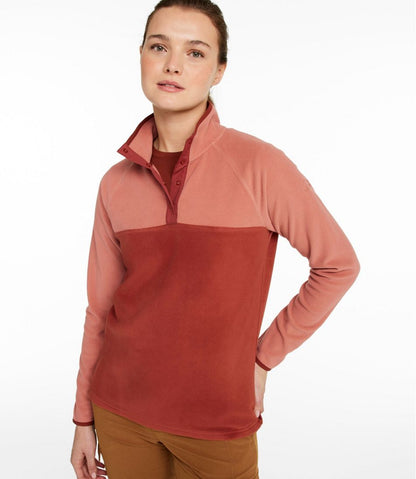 Women's All Season Access Fleece Pullover, Colorblock | L.L.Bean discount