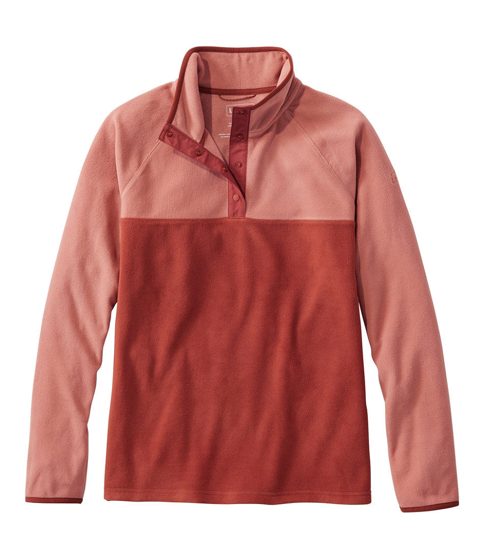 Women's All Season Access Fleece Pullover, Colorblock | L.L.Bean discount