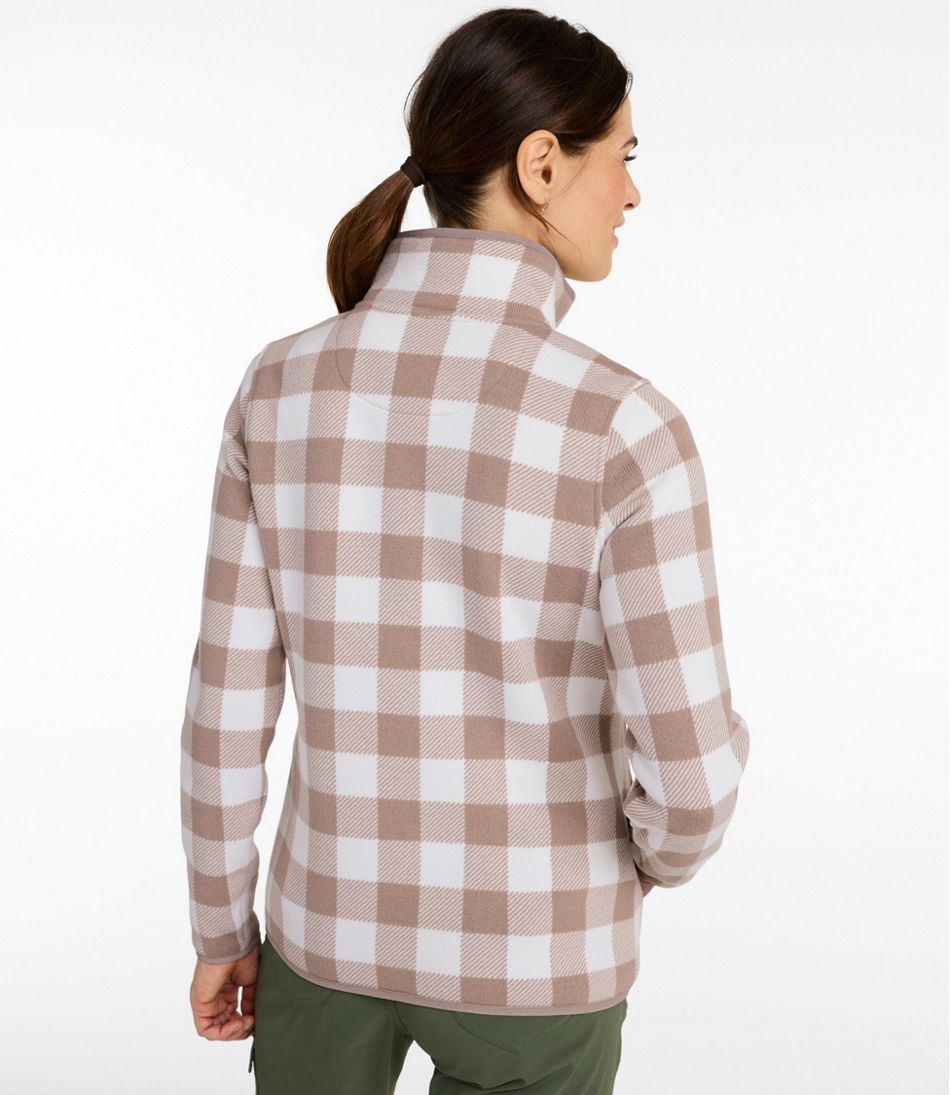Women's Sweater Fleece Pullover, Print | L.L.Bean sale