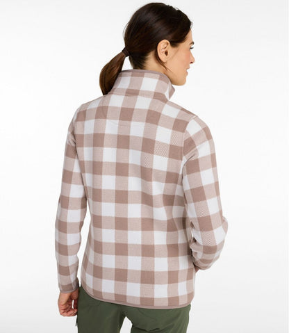 Women's Sweater Fleece Pullover, Print | L.L.Bean sale