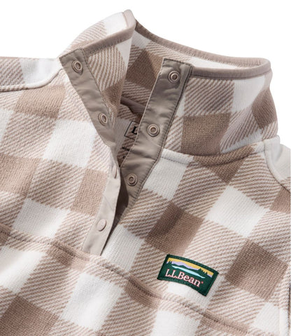 Women's Sweater Fleece Pullover, Print | L.L.Bean sale