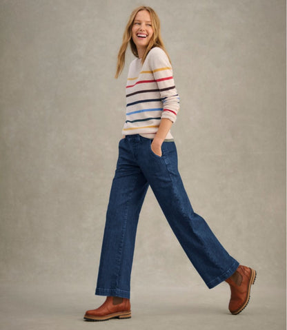 Women's True Shape Jeans, High-Rise Wide-Leg Trouser | L.L.Bean outlet