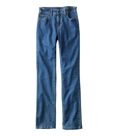 Women's True Shape Jeans, High-Rise Straight-Leg | L.L.Bean discount
