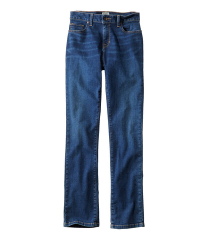 Women's True Shape Jeans, High-Rise Straight-Leg | L.L.Bean discount