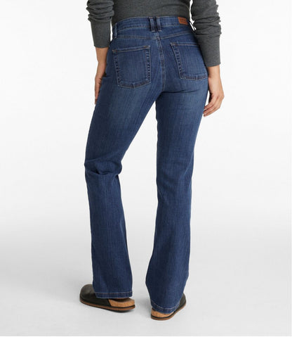 Women's BeanFlex® Jeans, Mid-Rise Bootcut | L.L.Bean on sale