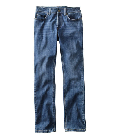 Women's BeanFlex® Jeans, Mid-Rise Straight-Leg | L.L.Bean online
