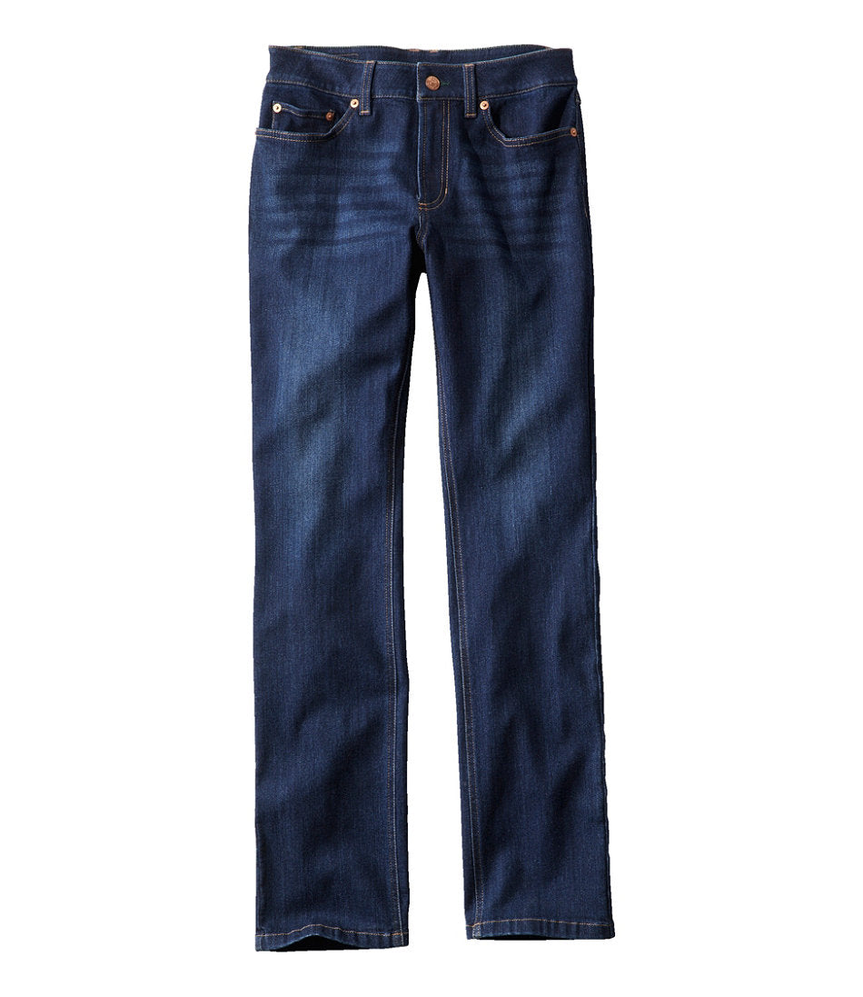 Women's BeanFlex® Jeans, Mid-Rise Straight-Leg | L.L.Bean online
