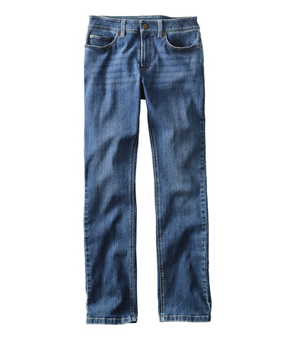 Women's BeanFlex® Jeans, Mid-Rise Straight-Leg | L.L.Bean online