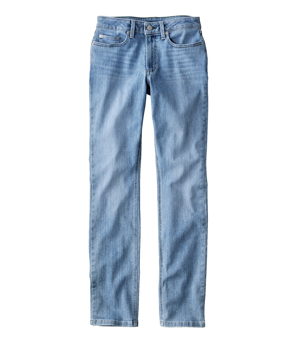 Women's BeanFlex® Jeans, Mid-Rise Straight-Leg | L.L.Bean online