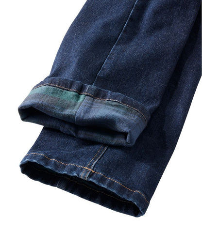 Women's BeanFlex® Jeans, Mid-Rise Straight-Leg Lined | L.L.Bean US