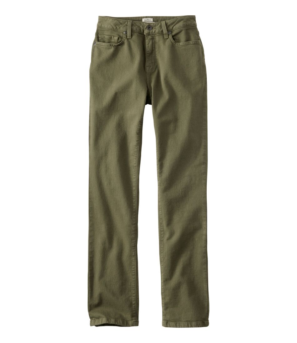 Women's True Shape Jeans, High-Rise Straight-Leg Colors | L.L.Bean discount