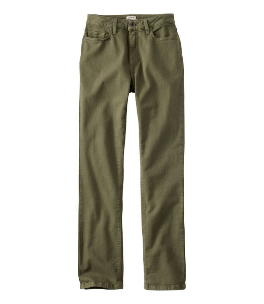 Women's True Shape Jeans, High-Rise Straight-Leg Colors | L.L.Bean discount