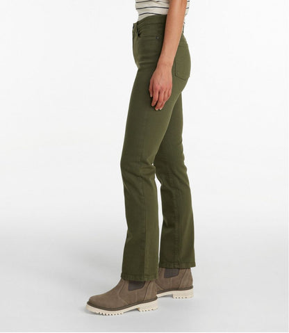 Women's True Shape Jeans, High-Rise Straight-Leg Colors | L.L.Bean discount