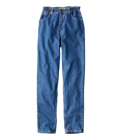 Women's Double L® Jeans, Ultra High-Rise Comfort Waist Tapered Leg | L.L.Bean outlet