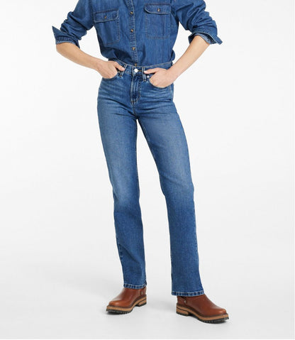 Women's 207 Vintage Jeans, High-Rise Straight-Leg | L.L.Bean discount