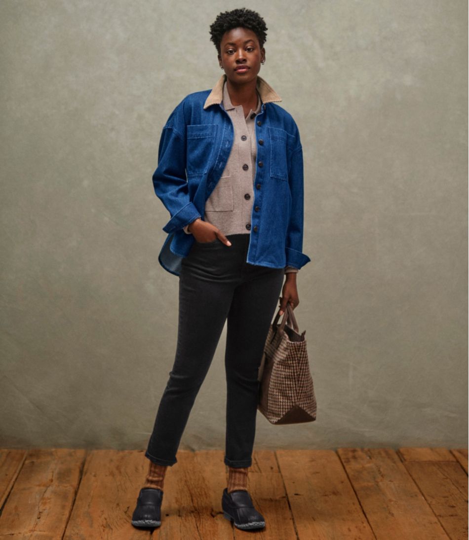 Women's Signature Super Stretch Jeans, High-Rise Skinny-Leg Ankle | L.L.Bean online
