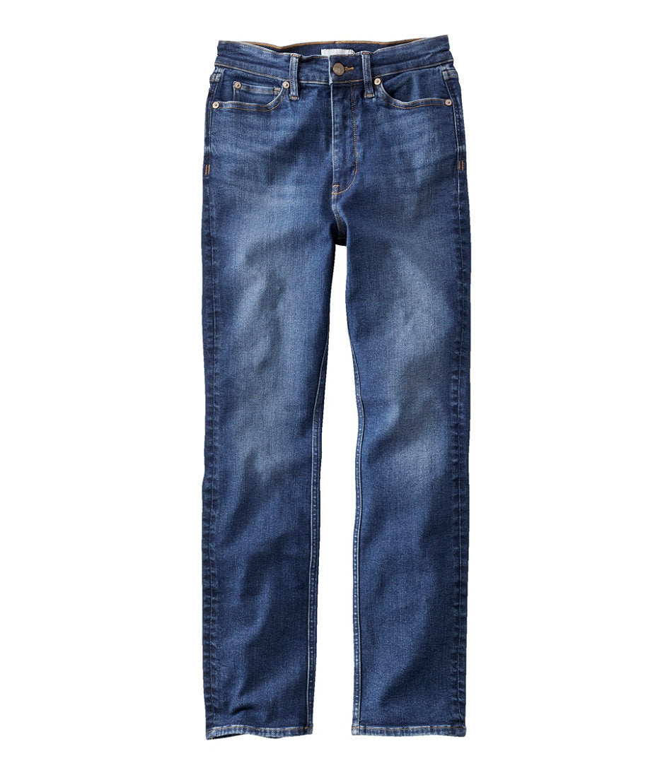 Women's Signature Super Stretch Jeans, High-Rise Skinny-Leg Ankle | L.L.Bean online