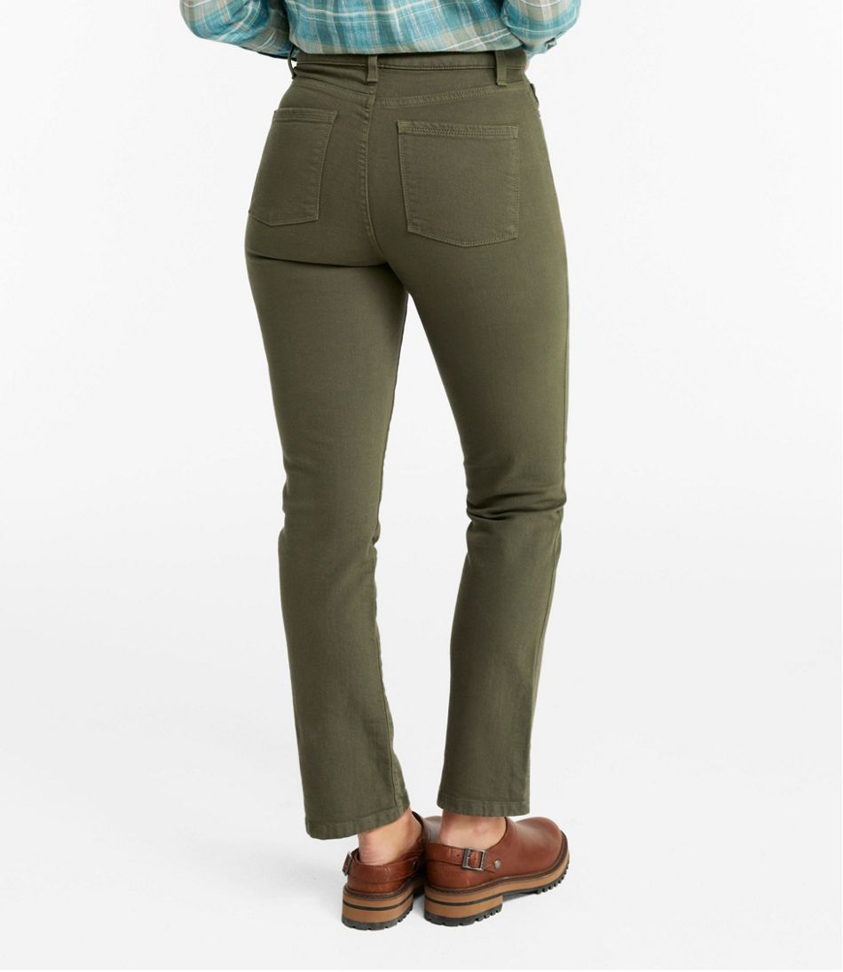 Women's True Shape Jeans, High-Rise Slim-Leg Ankle Colors | L.L.Bean US