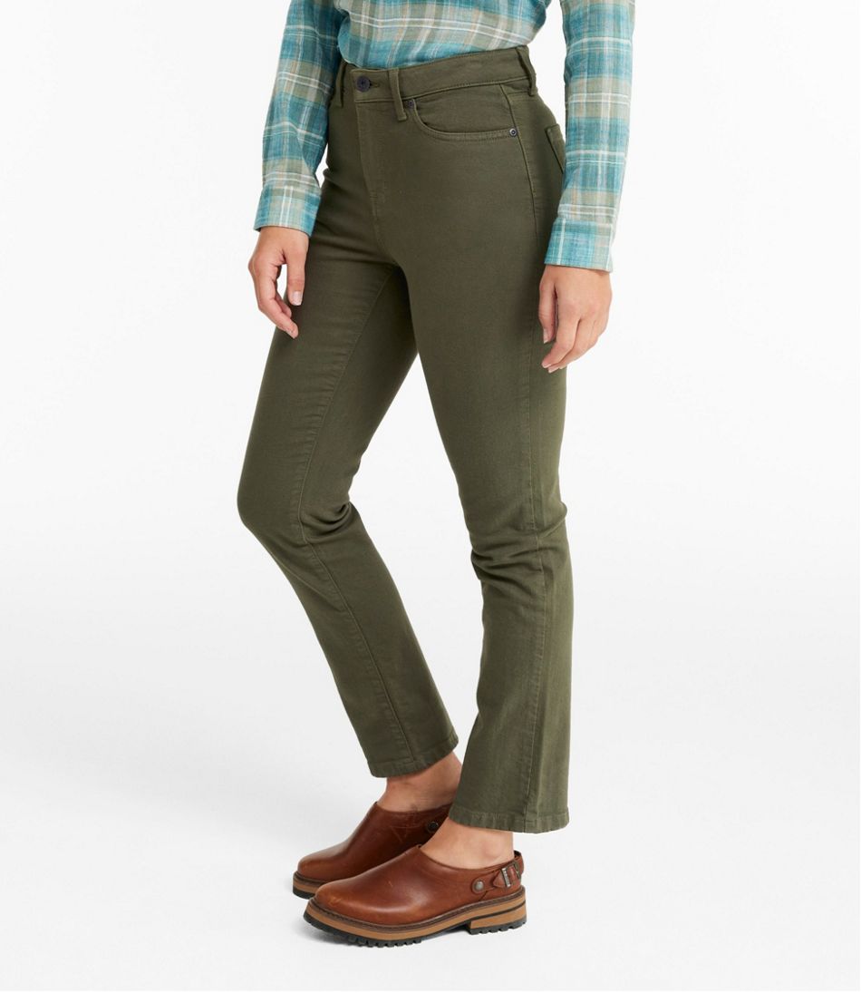 Women's True Shape Jeans, High-Rise Slim-Leg Ankle Colors | L.L.Bean US