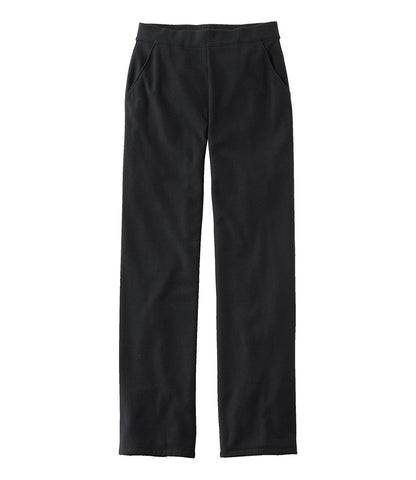 Women's Perfect Fit Pants, Fleece-Backed Straight-Leg | L.L.Bean outlet
