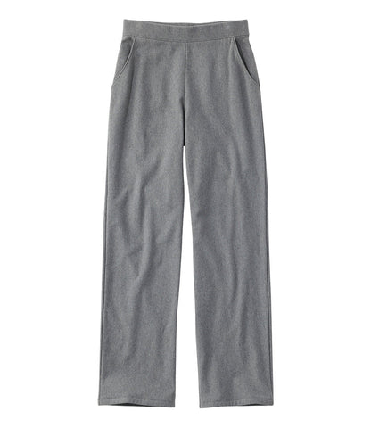 Women's Perfect Fit Pants, Fleece-Backed Straight-Leg | L.L.Bean outlet