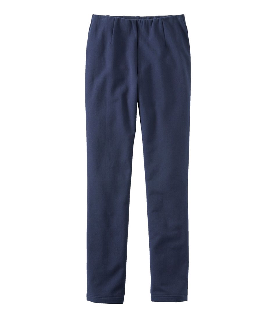 Women's Perfect Fit Pants, Fleece-Backed Slim-Leg | L.L.Bean US