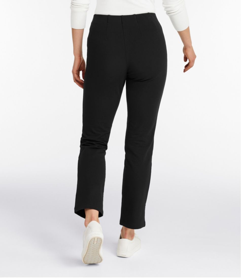 Women's Perfect Fit Pants, Fleece-Backed Slim-Leg | L.L.Bean US