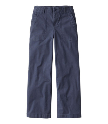 Women's 207 Vintage Cotton Canvas Pants, High-Rise Wide-Leg | L.L.Bean discount