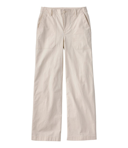 Women's 207 Vintage Cotton Canvas Pants, High-Rise Wide-Leg | L.L.Bean discount