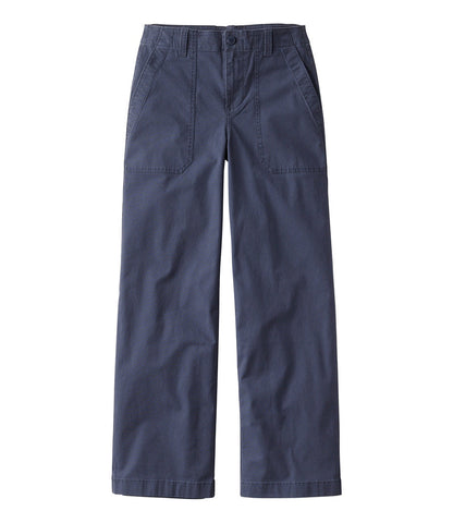 Women's 207 Vintage Cotton Canvas Pants, High-Rise Wide-Leg | L.L.Bean discount