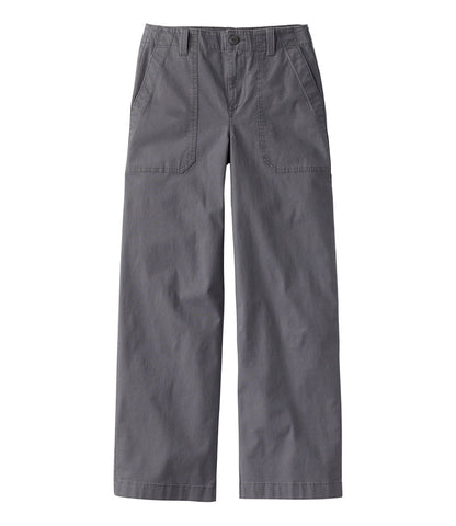 Women's 207 Vintage Cotton Canvas Pants, High-Rise Wide-Leg | L.L.Bean discount
