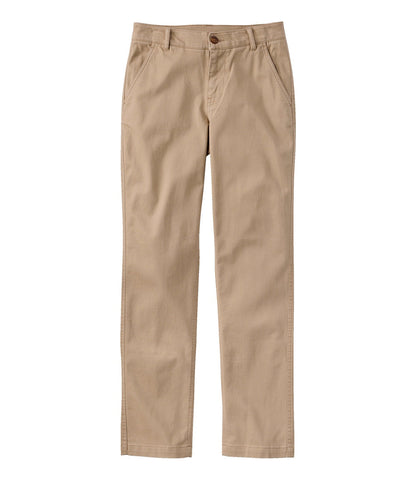 Women's Comfort Stretch Pants, Mid-Rise Straight-Leg Chino | L.L.Bean on sale