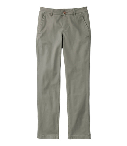 Women's Comfort Stretch Pants, Mid-Rise Straight-Leg Chino | L.L.Bean on sale