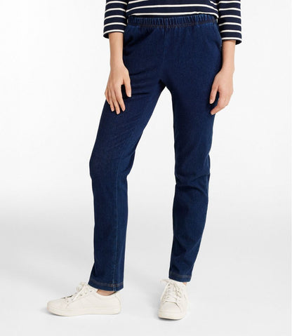 Women's Perfect Fit Pants, Denim Original Tapered Leg | L.L.Bean discount