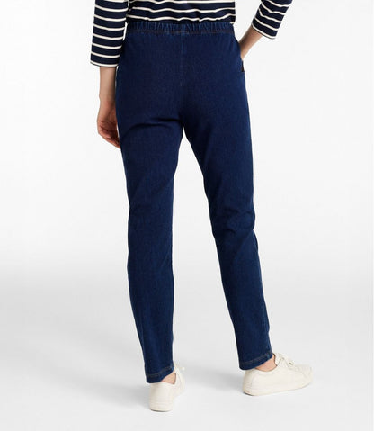 Women's Perfect Fit Pants, Denim Original Tapered Leg | L.L.Bean discount
