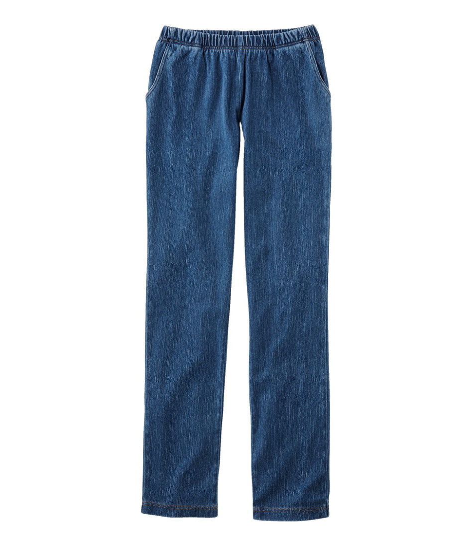 Women's Perfect Fit Pants, Denim Original Tapered Leg | L.L.Bean discount