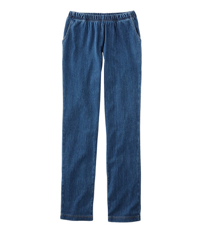 Women's Perfect Fit Pants, Denim Original Tapered Leg | L.L.Bean discount