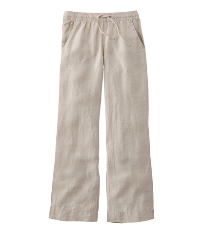 Women's Premium Washable Linen Pull-On Pants | L.L.Bean for sale