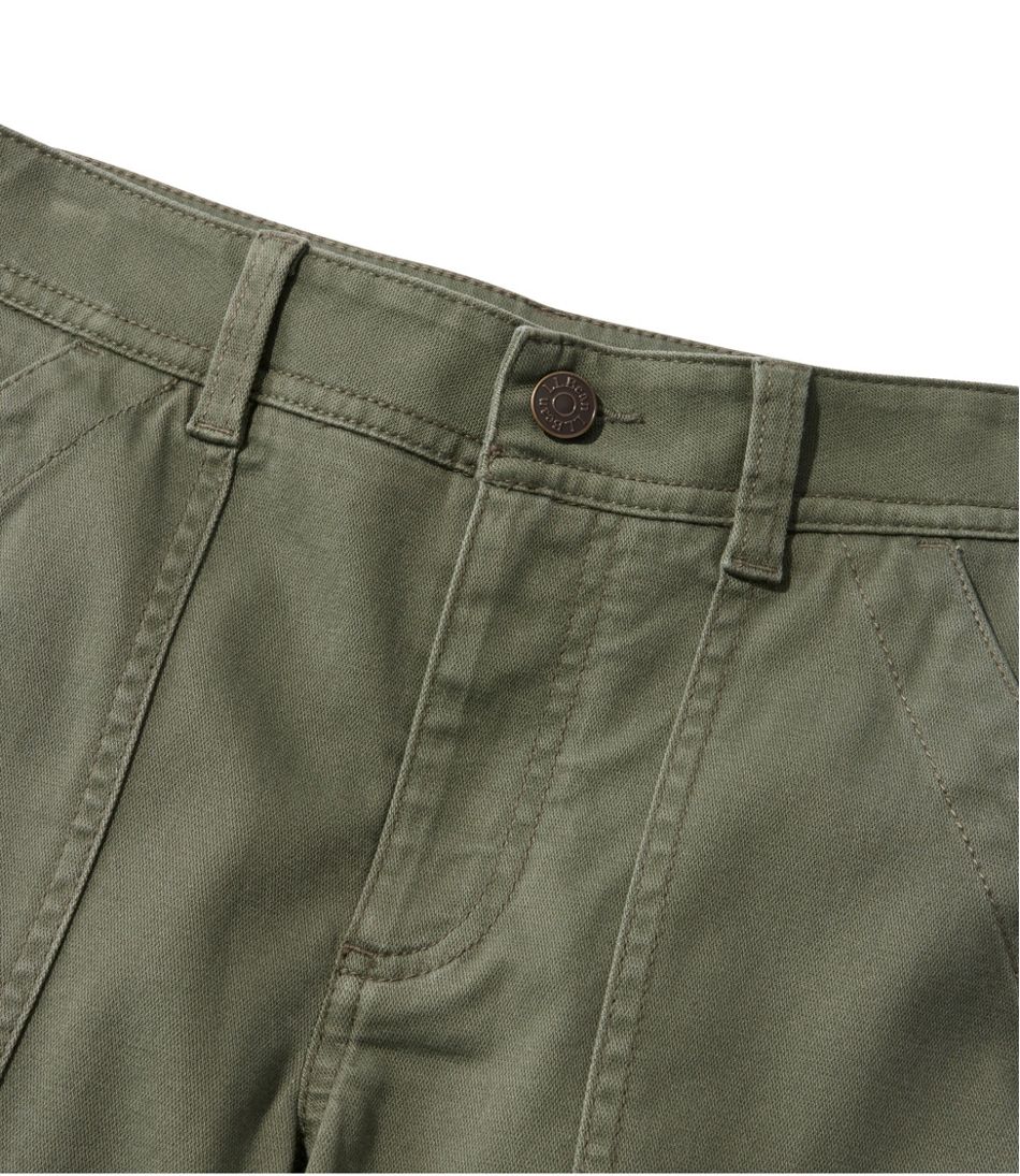 Women's Comfort Stretch Pants, Mid-Rise Straight-Leg Cargo | L.L.Bean discount