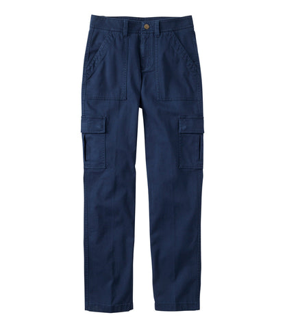 Women's Comfort Stretch Pants, Mid-Rise Straight-Leg Cargo | L.L.Bean discount