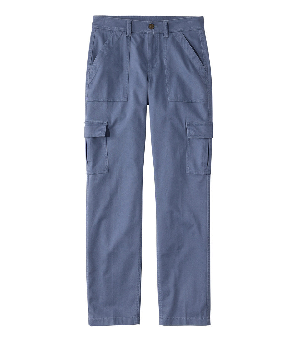 Women's Comfort Stretch Pants, Mid-Rise Straight-Leg Cargo | L.L.Bean discount