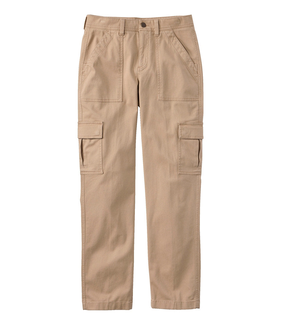Women's Comfort Stretch Pants, Mid-Rise Straight-Leg Cargo | L.L.Bean discount