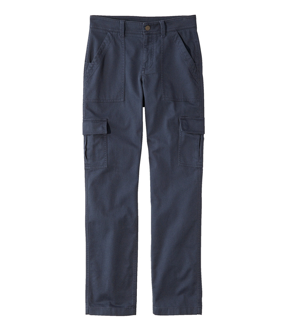 Women's Comfort Stretch Pants, Mid-Rise Straight-Leg Cargo | L.L.Bean discount