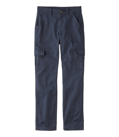 Women's Comfort Stretch Pants, Mid-Rise Straight-Leg Cargo | L.L.Bean discount