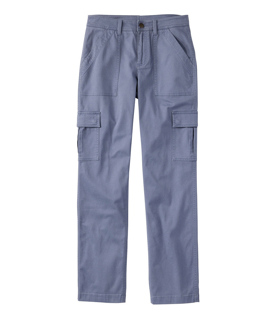 Women's Comfort Stretch Pants, Mid-Rise Straight-Leg Cargo | L.L.Bean discount