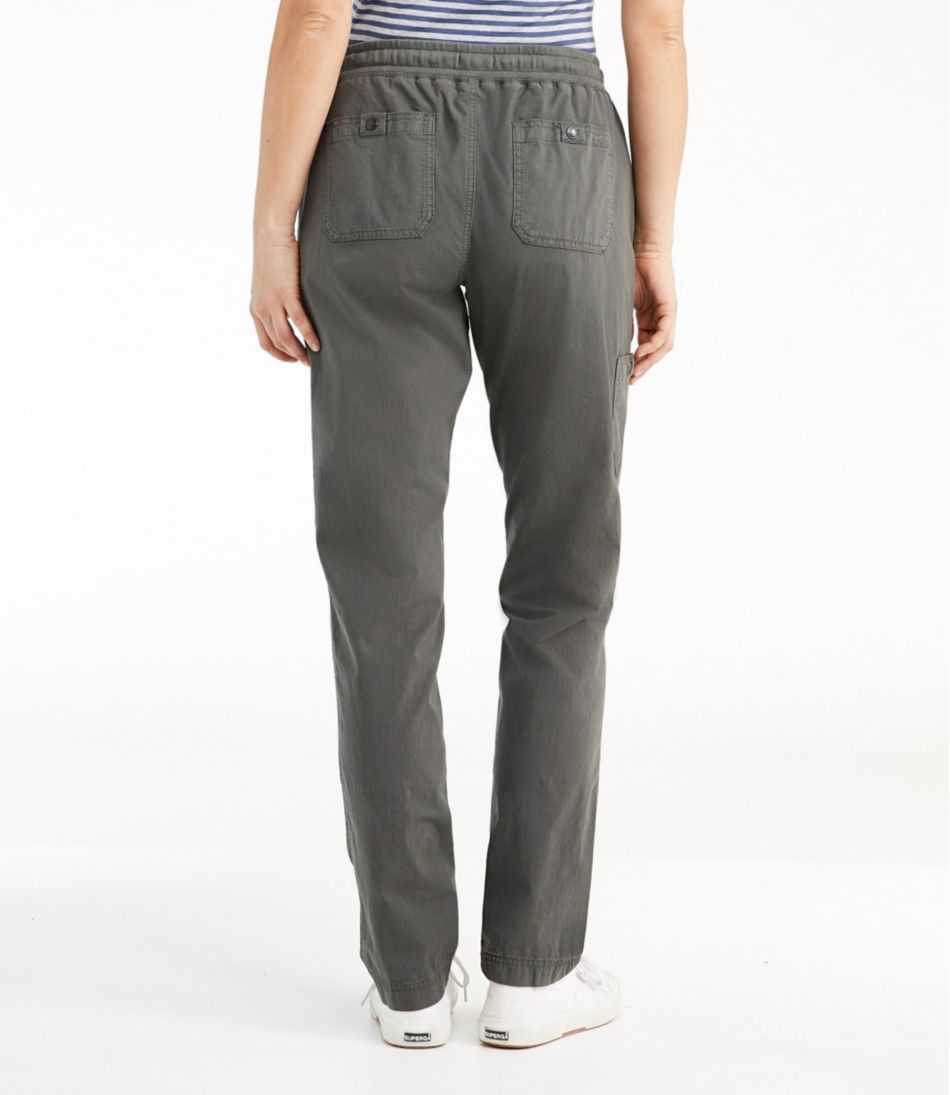 Women's Stretch Ripstop Pull-On Pants, Slim-Leg | L.L.Bean US