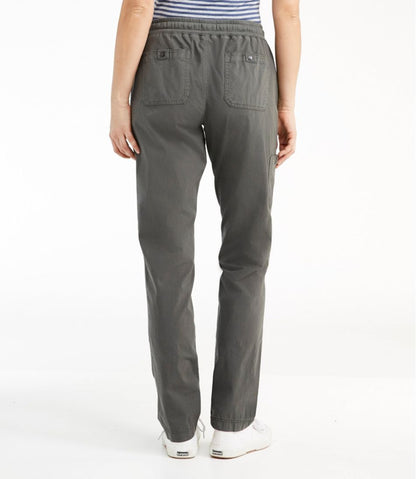 Women's Stretch Ripstop Pull-On Pants, Slim-Leg | L.L.Bean US